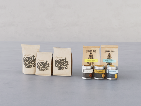 厨房摆件su模型