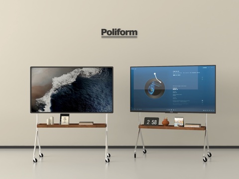  现代电视 智能电视 液晶电视  移动电视3d模型 