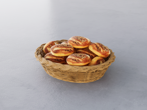 点心蛋糕su模型