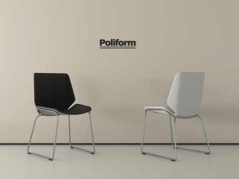 现代椅子 餐椅 休闲椅 单椅 办公椅su模型