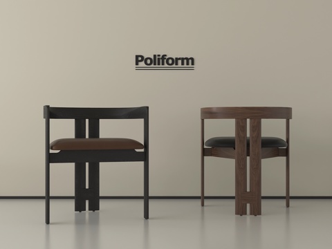 中古餐椅 单椅 木椅 休闲椅su模型