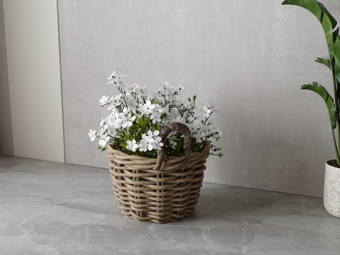 美式花艺su模型