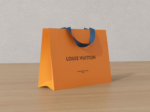 LV包装袋su模型