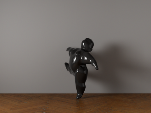 雕塑摆件su模型