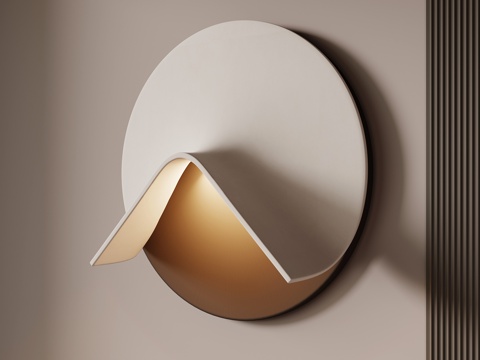 现代壁灯 创意壁灯su模型