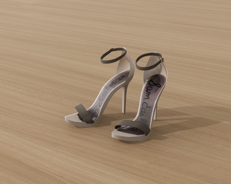 高跟鞋su模型