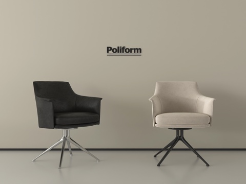 现代办公椅 老板椅 扶手椅 休闲椅 培训椅su模型