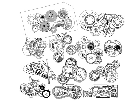 儿童活动区CAD图库cad施工图