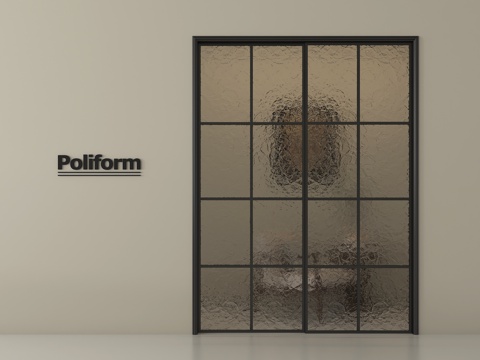 法式推拉门 阳台推拉门 厨房推拉门 玻璃推拉门su模型