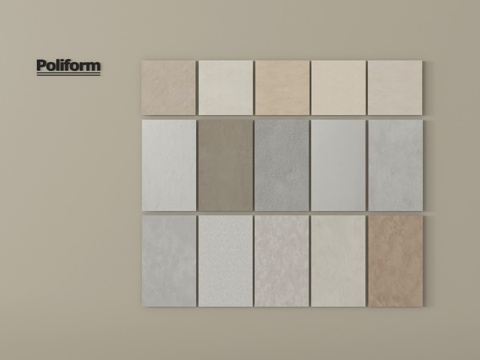 现代涂料 微水泥墙面 艺术漆真石漆 墙面水泥肌理漆su模型