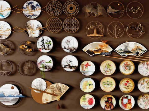 宋式墙饰su模型