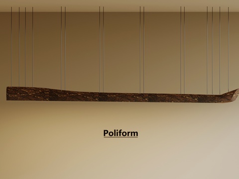 侘寂风吊灯su模型