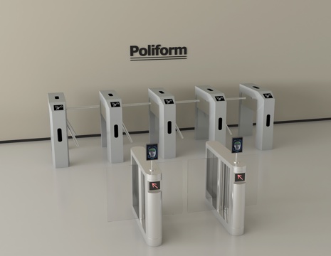 现代其他公用器材 闸机 门禁机 闸门 感应门 门闸su模型