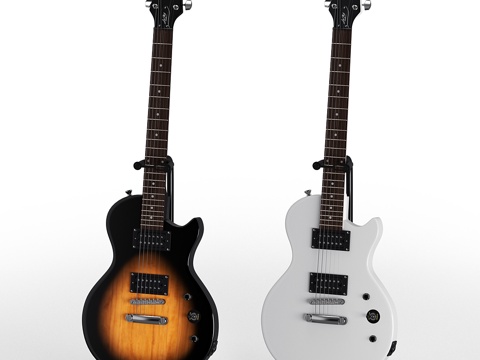  电吉他 Epiphone Les Paul Special3d模型 