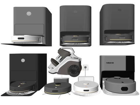 现代扫地机器人su模型