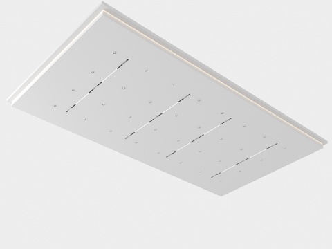 现代吊顶 简约吊顶 会议室吊顶 公共空间吊顶 办公空间吊顶su模型