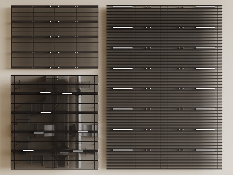 现代工业LOFT吊顶 裸顶吊顶 工业管道吊顶 铁丝网吊顶su模型