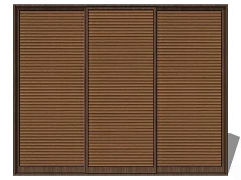 实木衣柜 衣柜 造型衣柜 全屋定制 新中式衣柜 移门衣柜su模型