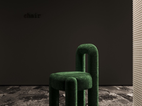 现代单椅 休闲椅su模型