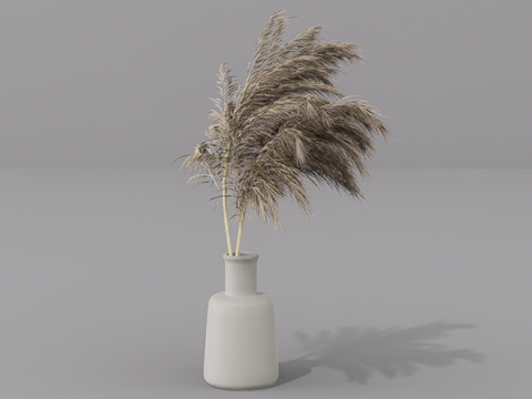 植物摆件su模型