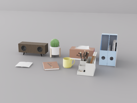 办公摆件su模型