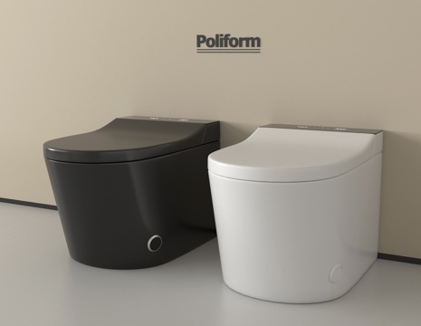 现代马桶 立式马桶 智能马桶su模型