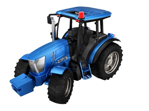  农用拖拉机模型3d模型 