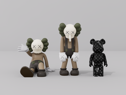 玩具手办su模型