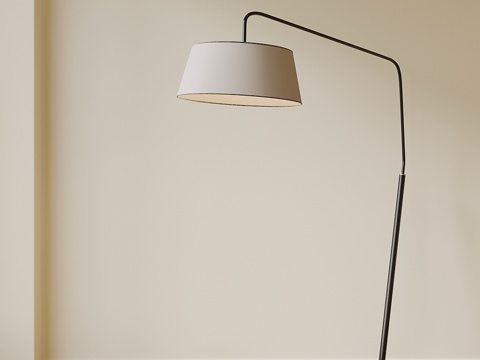 现代落地灯su模型