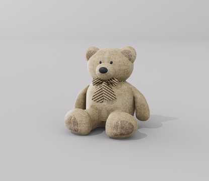 毛绒玩具su模型