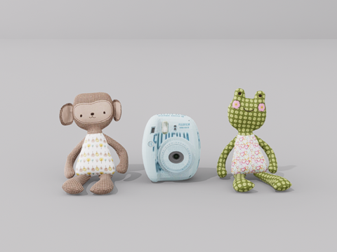 毛绒玩具su模型