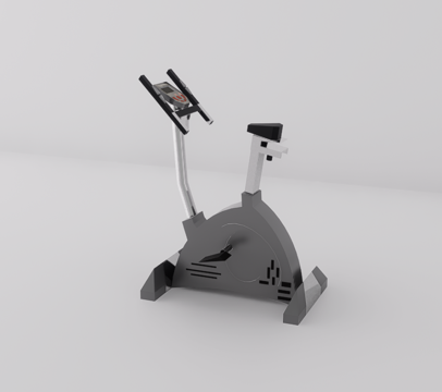 动感单车su模型