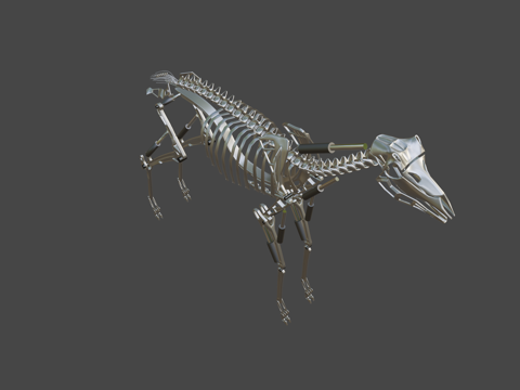 测试-机械鹿su模型