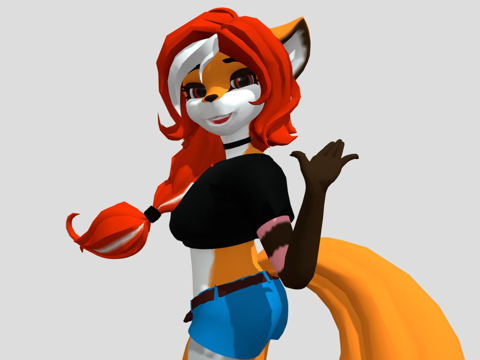 D兽人委托VRChasu模型