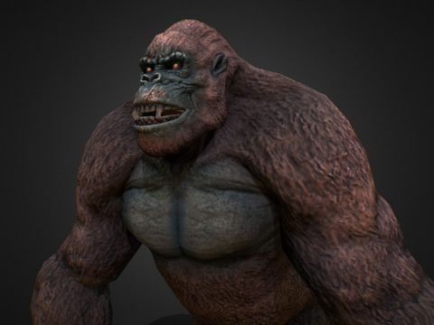 金刚王-枪派冒险su模型