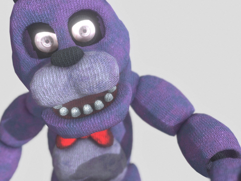 邦妮兔-五夜后宫AR特别快递su模型