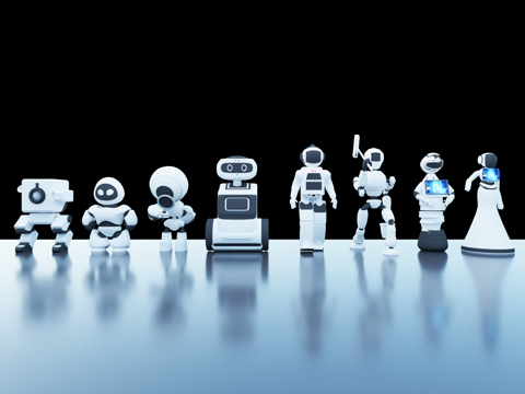 人工智能机器人su模型