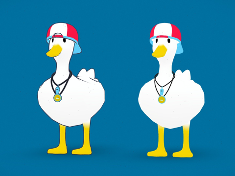 舒巴鸭绑定su模型