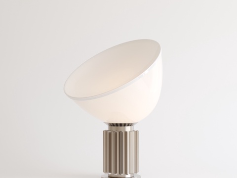 意式轻奢台灯su模型