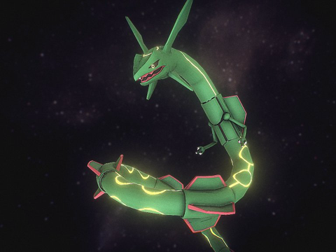 烈空坐-破坏光线动画su模型