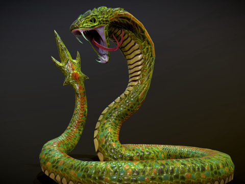 龙首眼镜蛇su模型