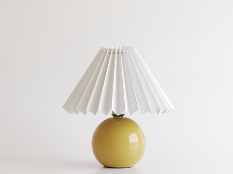 现代简约台灯su模型