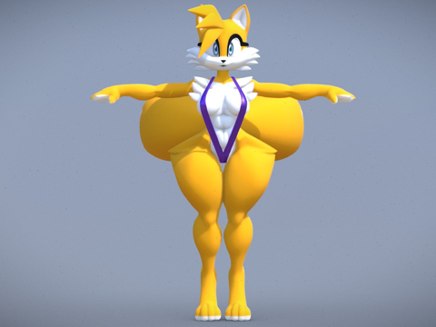 雌性索尼克su模型