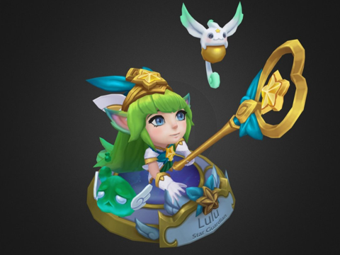 星之守护者璐璐su模型