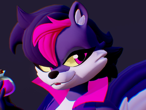 塞勒姆臭鼬-靛蓝公园su模型