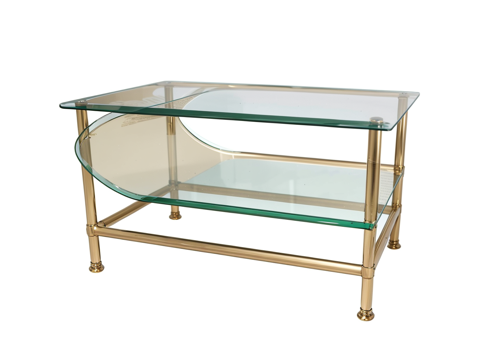 玻璃茶几su模型