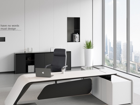  会议桌椅会议室3d模型 