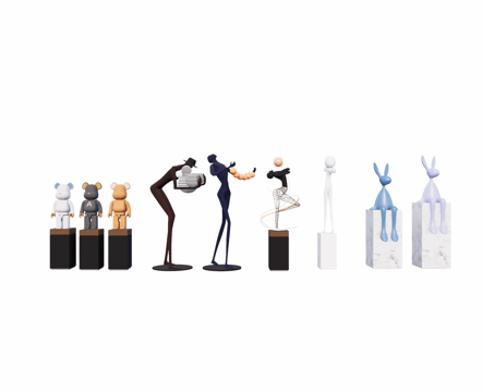 陈设 摆件su模型