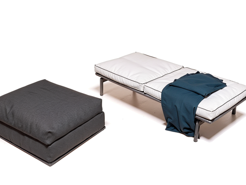 懒人沙发su模型