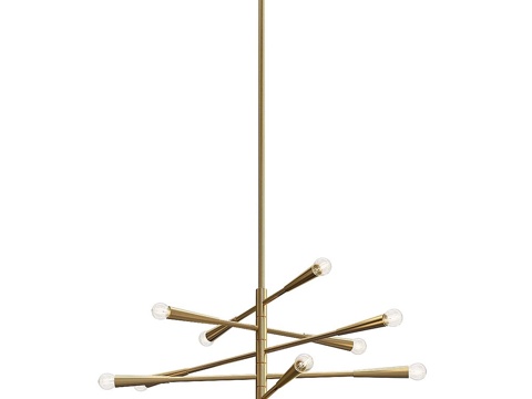  线性蔓延3d模型 